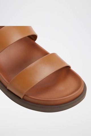 Sandali in pelle Laroisean - Marrone