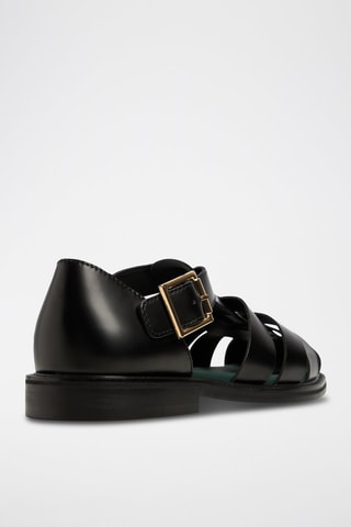 Sandali in vernice Tiago - Nero