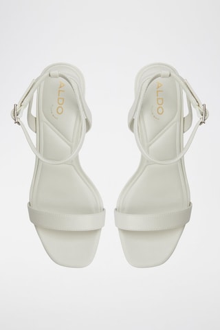 Sandali con tacco platform Valalannon - Bianco