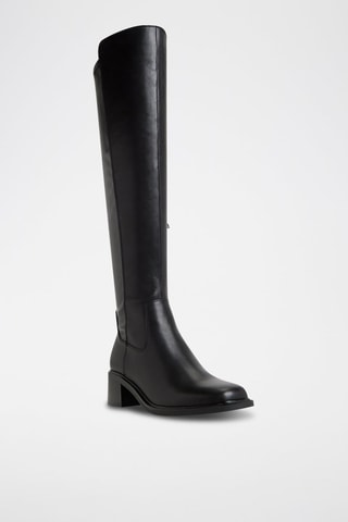 Stivali in pelle Anahi - Nero