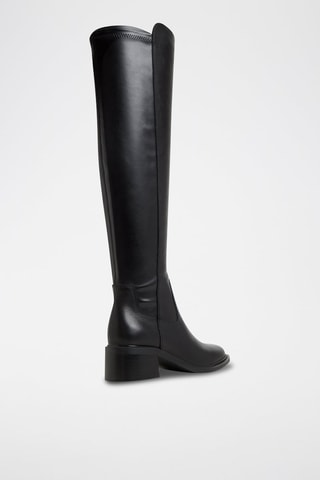 Stivali in pelle Anahi - Nero