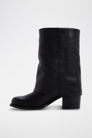 Stivali in pelle Nolya - Nero