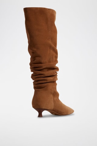 Stivali in pelle Muttsee - Marrone
