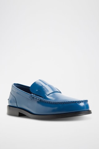 Mocassini in pelle Tides - Blu
