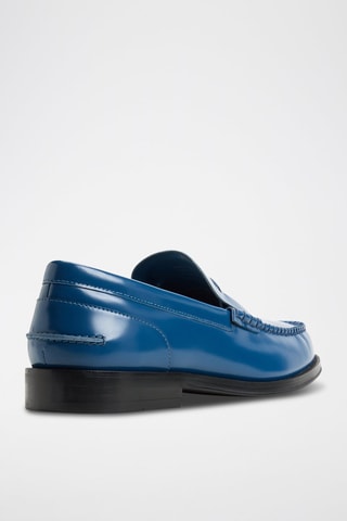 Mocassini in pelle Tides - Blu