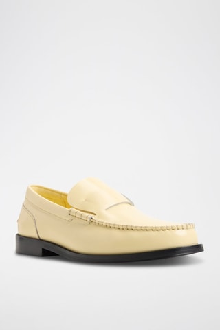 Mocassini in pelle Tides - Giallo chiaro