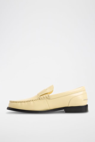 Mocassini in pelle Tides - Giallo chiaro