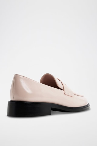 Mocassini in pelle in verniciata Valera - Rosa