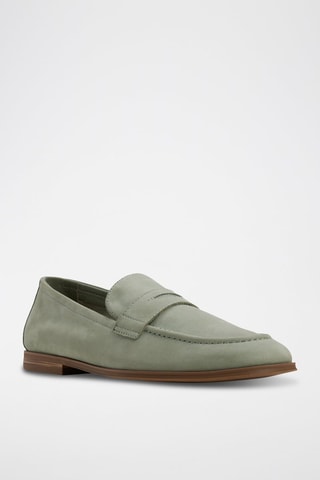 Mocassini in pelle scamosciata Journey - Verde chiaro