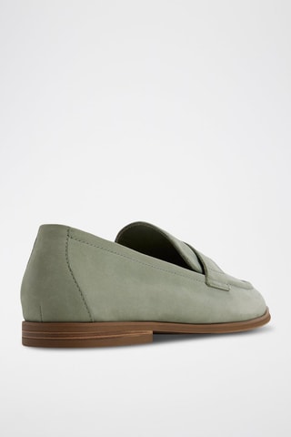 Mocassini in pelle scamosciata Journey - Verde chiaro