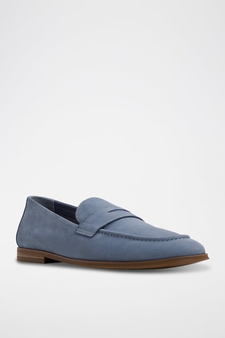 Mocassini in pelle scamosciata Journey - Azzurro