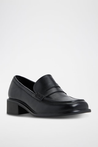 Mocassini con tacco Sloanee - Nero