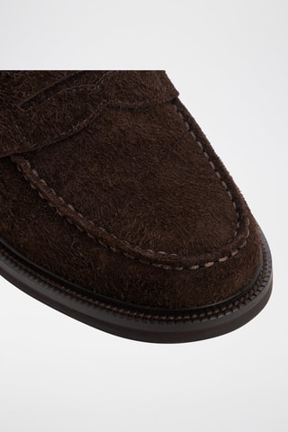 Mocassini in pelle Buckley - Marrone