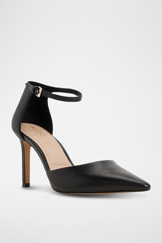 Décolleté in pelle Merlo - Nero