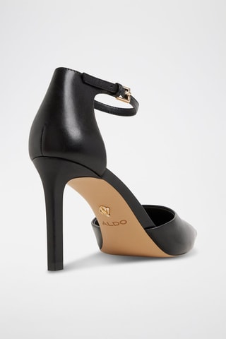 Décolleté in pelle Merlo - Nero