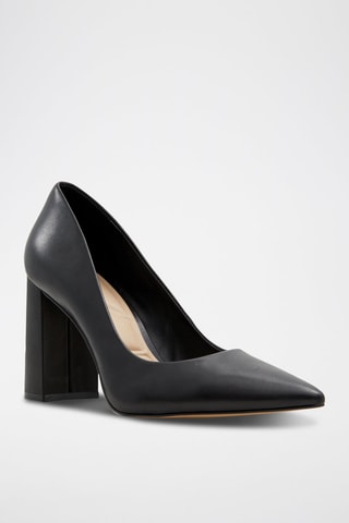 Décolleté alte in pelle Javabriryn - Nero