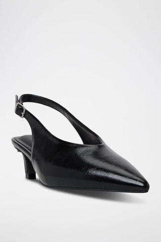 Décolleté in vernice Monett - Nero