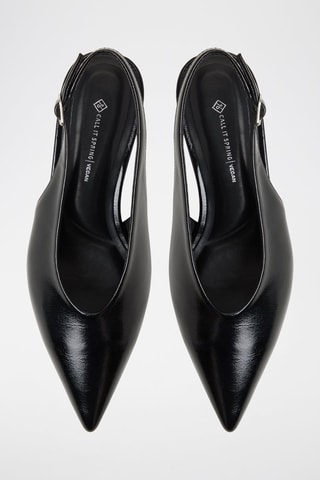 Décolleté in vernice Monett - Nero