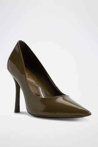 Décolleté in vernice Stessy3.0 - Kaki