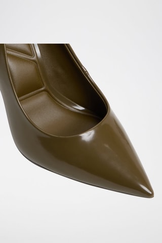 Décolleté in vernice Stessy3.0 - Kaki