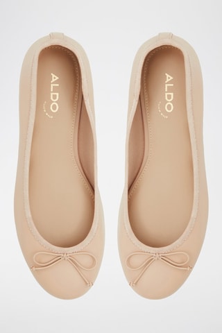 Ballerine in pelle verniciata Aliette - Beige
