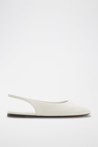 Ballerine in pelle di montone Dropwave - Bianco