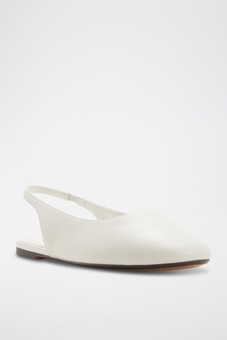 Ballerine in pelle di montone Dropwave - Bianco