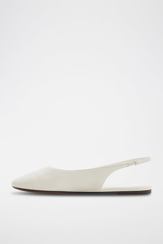Ballerine in pelle di montone Dropwave - Bianco