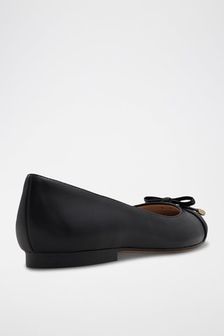 Ballerine in pelle Cristella - Nero
