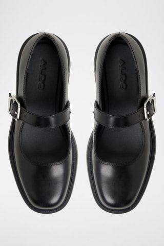 Scarpe baby platform in pelle Arigon - Nero