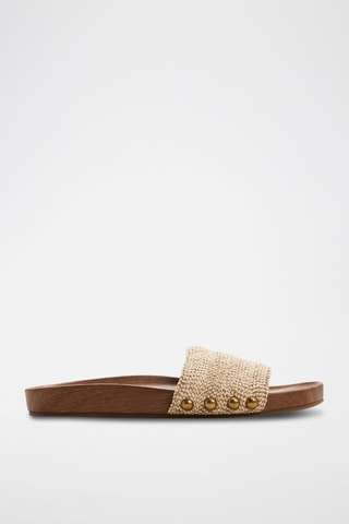 Ciabatte Rooted - Beige