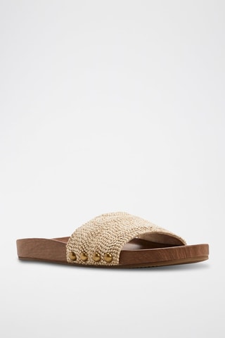 Ciabatte Rooted - Beige