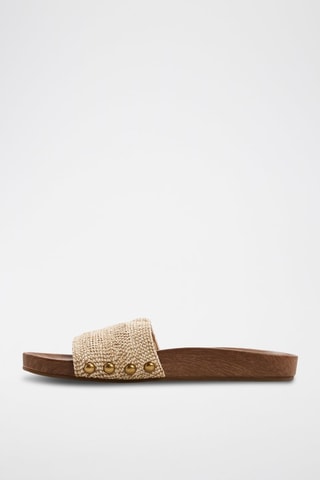 Ciabatte Rooted - Beige