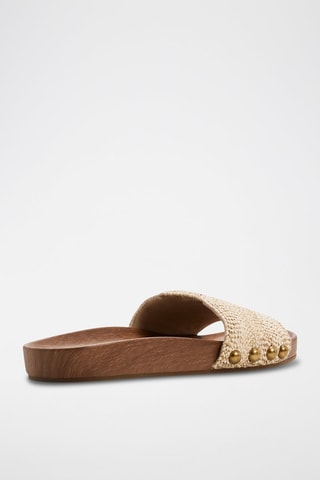 Ciabatte Rooted - Beige