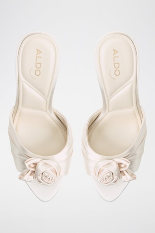 Ciabatte con tacco Rosalina - Bianco