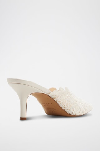 Ciabatte con tacco Galina - Beige