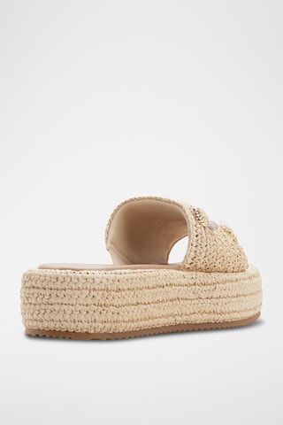 Ciabatte platform Boheminia - Beige