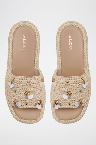 Ciabatte platform Boheminia - Beige