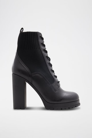 Stivaletti in pelle Rebellious - Nero