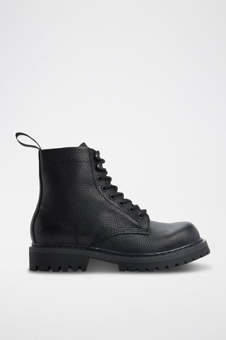 Stivaletti in pelle Doublezero - Nero