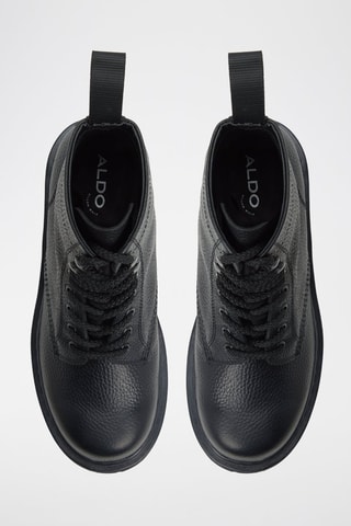 Stivaletti in pelle Doublezero - Nero