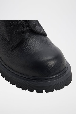 Stivaletti in pelle Doublezero - Nero