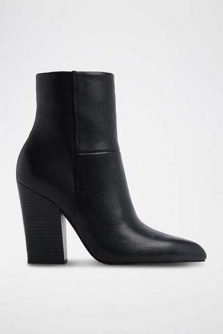 Stivaletti in pelle Karinaa - Nero