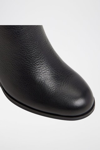 Stivaletti in pelle Noemia - Nero