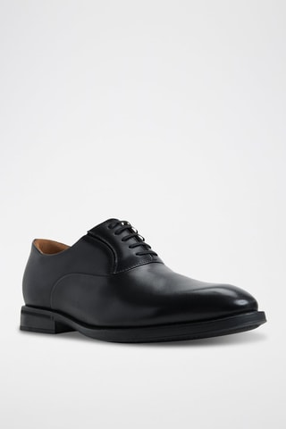 Oxford in pelle Santino - Nero