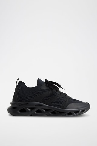 Sneakers platform Lipton - Nero
