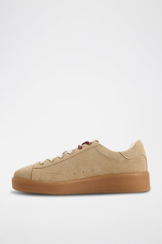 Sneakers in pelle scamosciata Adrei - Beige