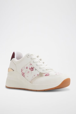 Sneakers con zeppa Iconistep - Bianco
