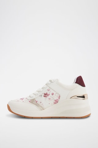 Sneakers con zeppa Iconistep - Bianco