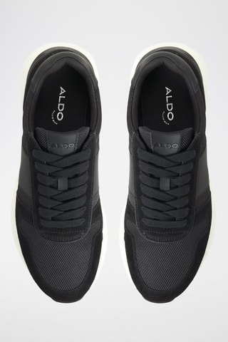 Sneakers in pelle scamosciata Robben - Nero